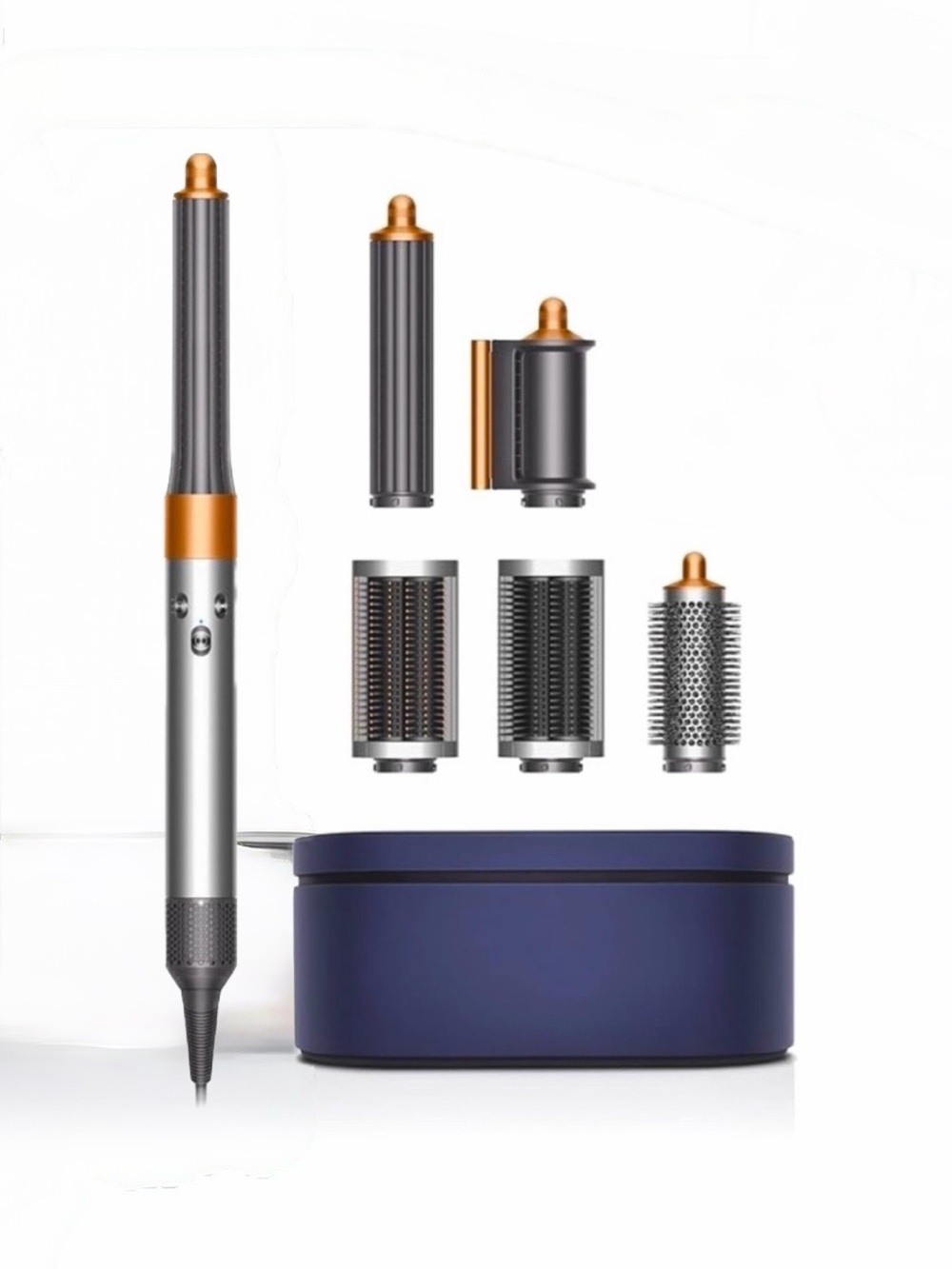 Dyson Hair Styler in Silver and Copper